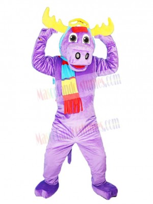 Moose mascot costume