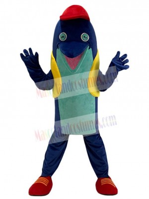 Dolphin mascot costume