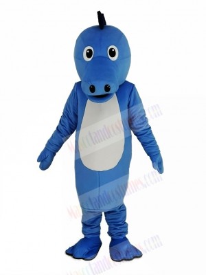 Blue Henry Seahorse Mascot Costume Animal