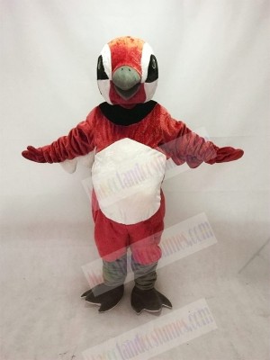 Red Brown Quail Mascot Costume Animal 