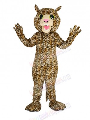 Cute Big Cat Leopard Mascot Costume Animal