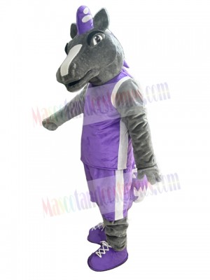 Mustang Horse mascot costume