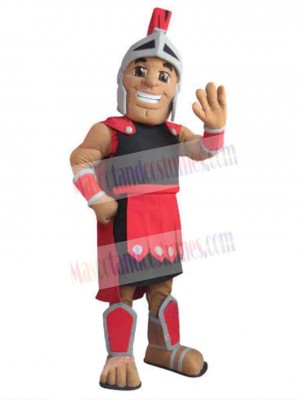 Spartan mascot costume