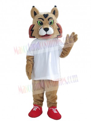 Wildcat mascot costume