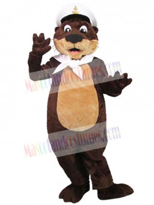 Otter mascot costume