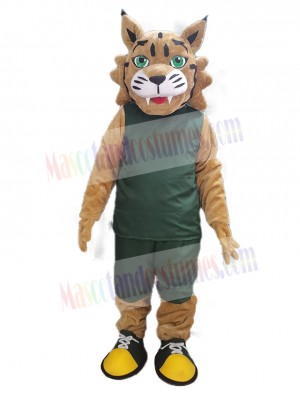 Bobcat mascot costume