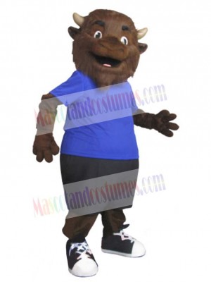 Bison mascot costume
