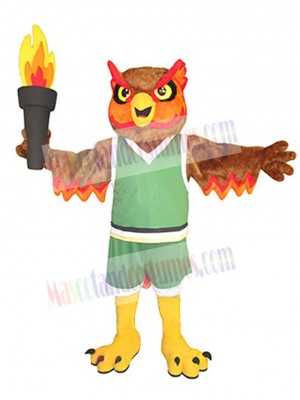 Owl mascot costume