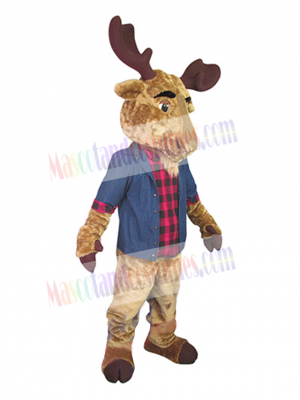 Moose mascot costume