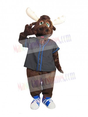 Moose mascot costume