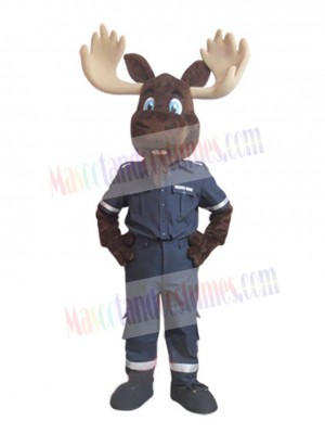 Moose mascot costume