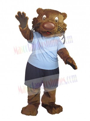 Otter mascot costume