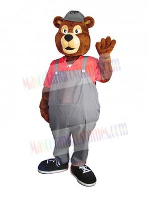 Bear mascot costume