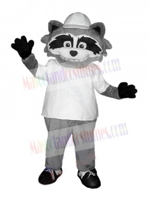 Raccoon mascot costume