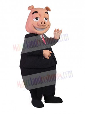 Pig mascot costume