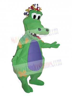 Crocodile mascot costume