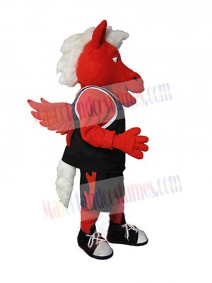 Horse mascot costume