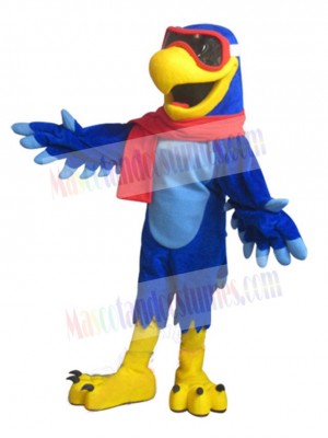 Hawk mascot costume