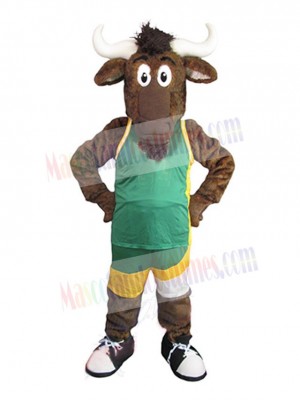 Bull mascot costume