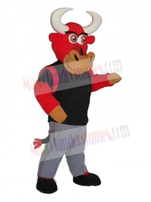 Bull mascot costume