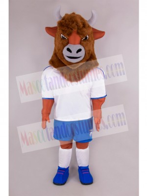 Bull mascot costume