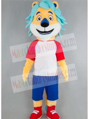 Lion mascot costume