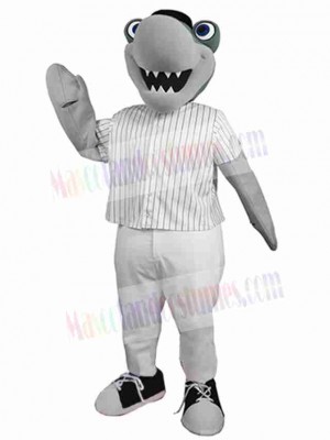 Shark mascot costume