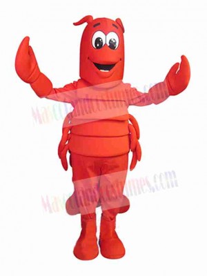 Lobster mascot costume