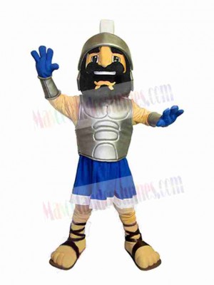 Spartan mascot costume