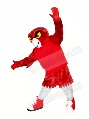 Strong Red Owl Mascot Costumes Animal