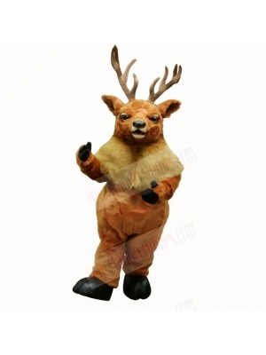 Top Quality Brown Moose Mascot Costumes Adult