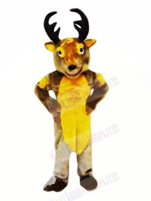 Power Muscular Deer Mascot Costumes Cartoon