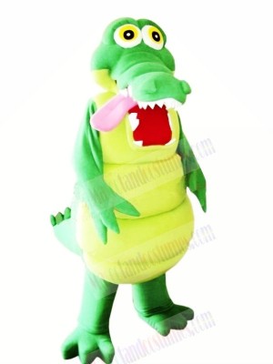 Happy Alligator Mascot Costumes Cartoon