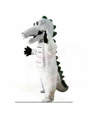 Grey Crocodile Mascot Costumes Adult