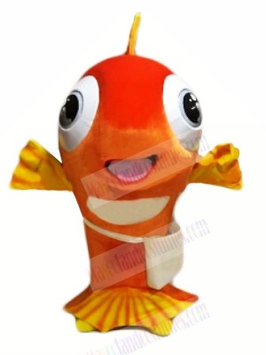 Happy Fish Mascot Costumes Cartoon