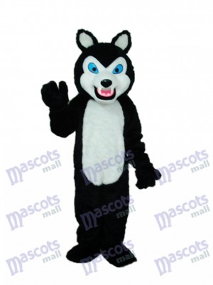 Sharp Teeth Wolf Mascot Costume