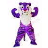 Purple Tiger Mascot Costumes 