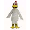 White Chicken Mascot Costume Animal