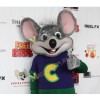 Chuck E. Cheese Mascot Costume Chuck E. Cheese Fast Food Promotion Mascot Costume