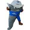 Gray Tornado Mascot Costume for Parties, Events, and Performances