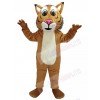 Fierce New Friendly Bobcat Mascot Costume