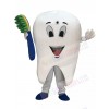 Tooth Mascot Adult Costume Tooth Dental Care Birthday Party Fancy Dress Outfit