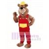 Beaver Mascot Walking Act Promotion Costume