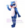 Blue Wildcat Power Cat Mascot Costume