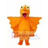 Orange Long Thorn Dragon Mascot Adult Costume