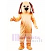 Tan Dog Mascot Costume