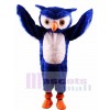 Blue Owl Mascot Costume