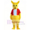 Yellow Kangaroo Mascot Costume