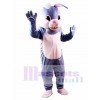 Blue Easter Bunny Mascot Costume