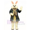 Wendell Blue Rabbit Easter Bunny Mascot Costume